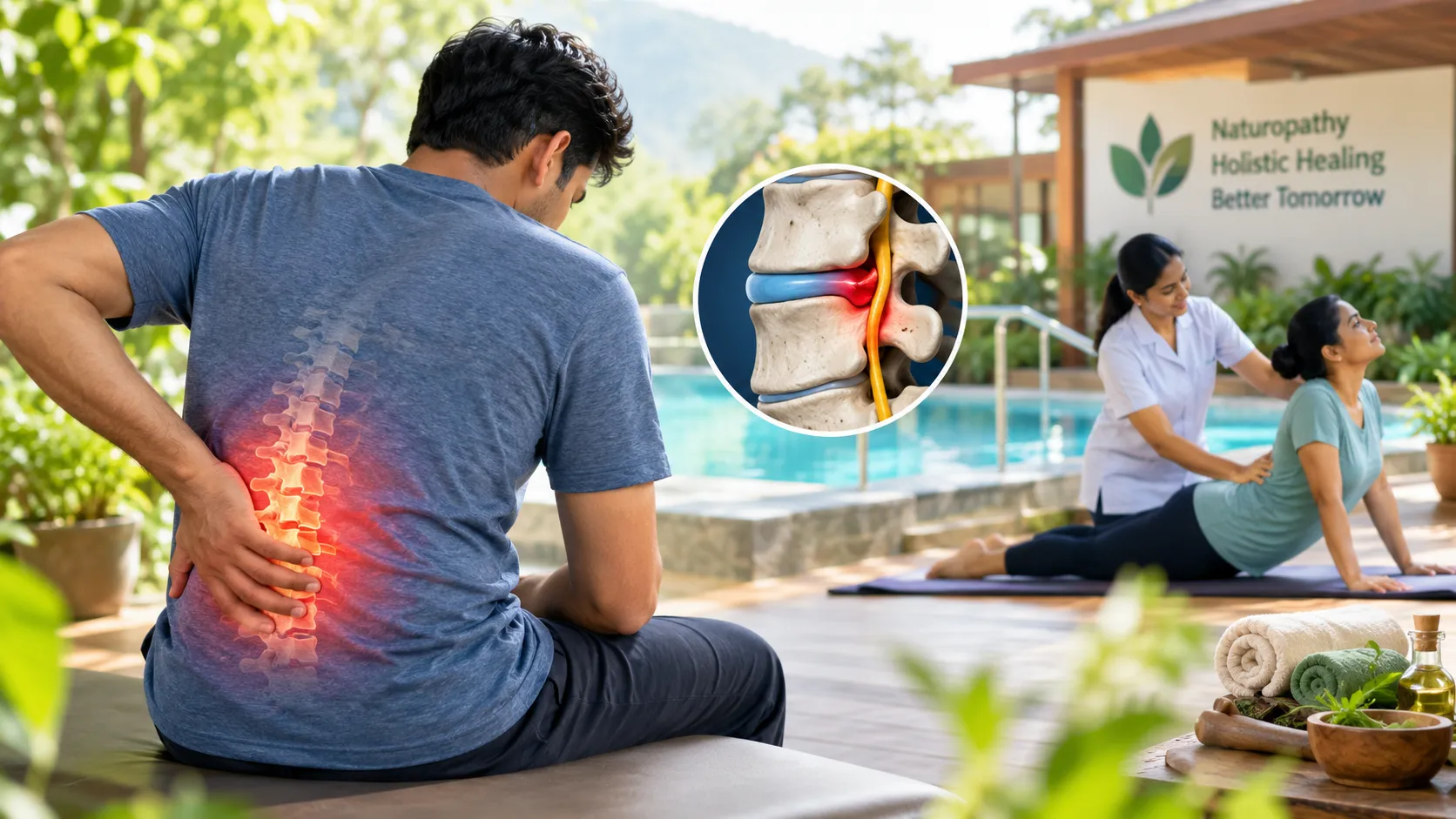 Back Pain & Slipped Disc Natural Treatment Without Surgery