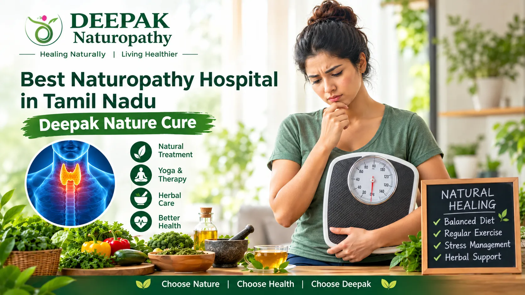 Best Naturopathy Hospital in Tamil Nadu | Deepak Nature Cure