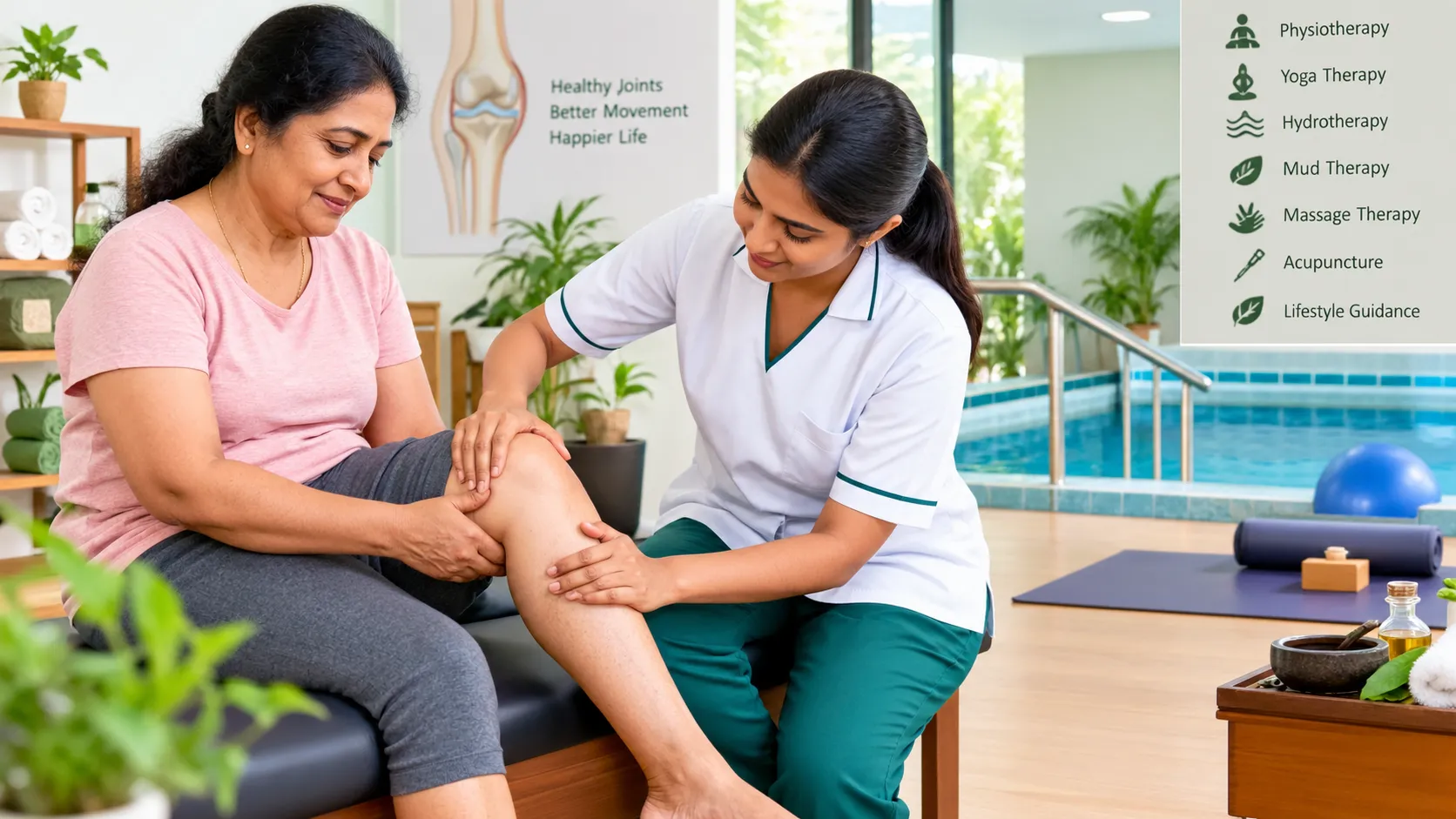 Knee Pain Treatment Near Me Hosur | Naturopathy Care