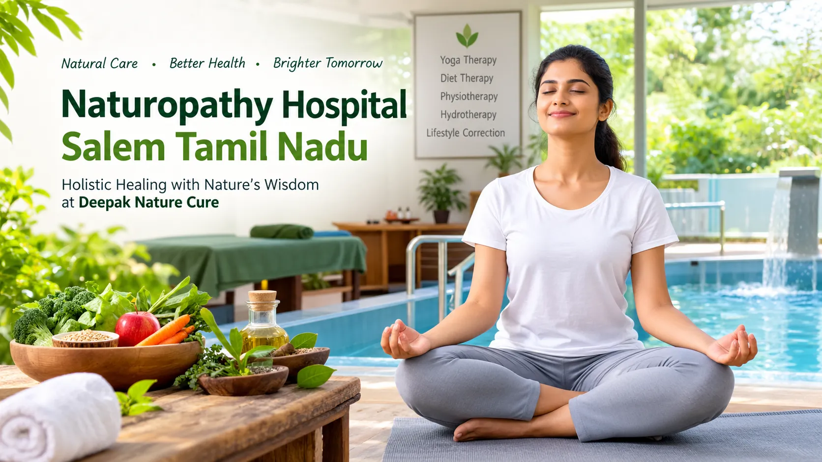 Naturopathy Hospital Salem Tamil Nadu | Deepak Nature Cure